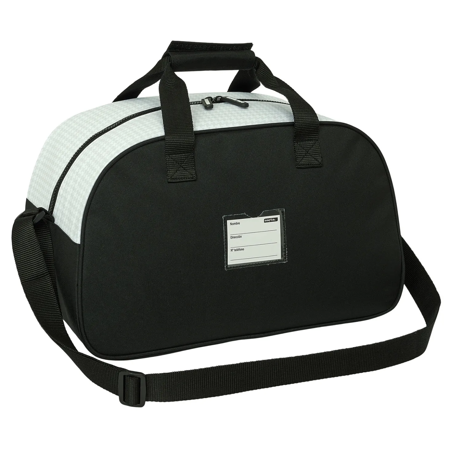 SAFTA S.A. Bags & Luggage | Back To School^Rounded Sport Bag White/Black Real Madrid