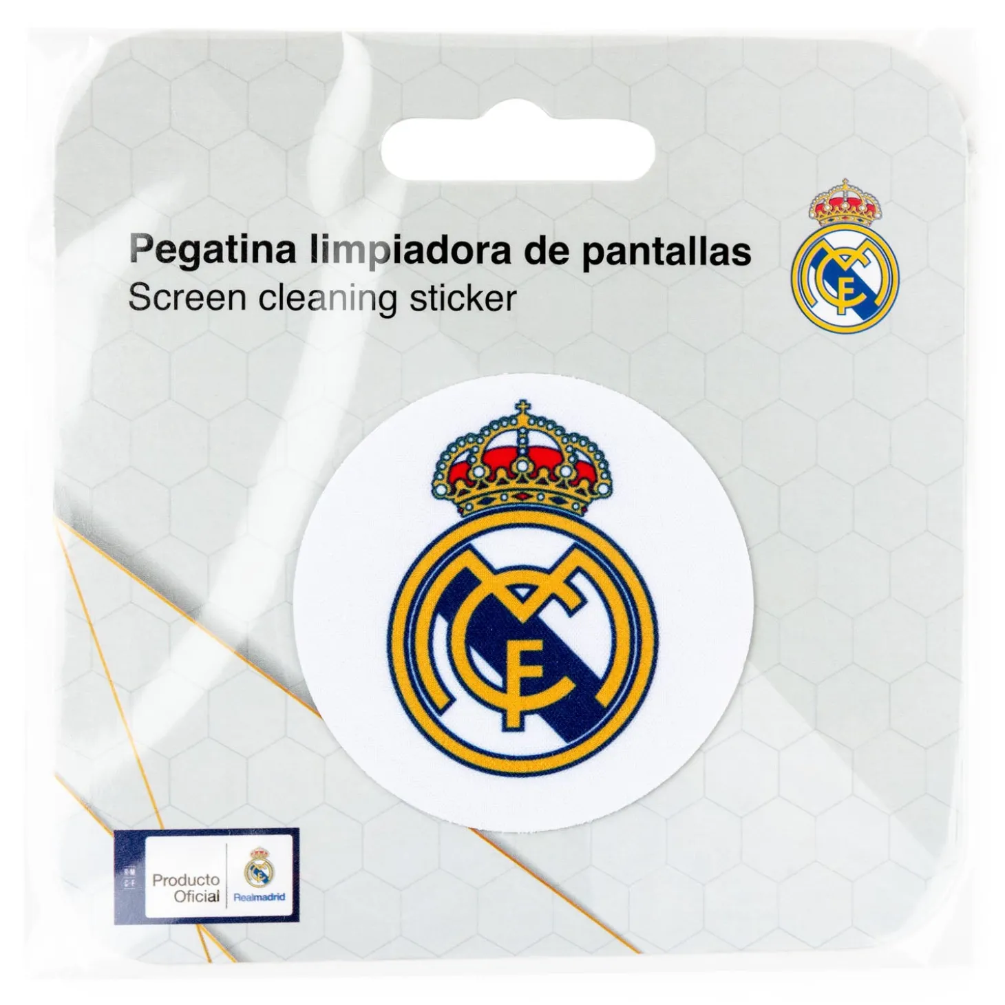 Friendly License S.L. Electronics | Glassware & Cups^Screen & Glass Cleaner Sticker Real Madrid