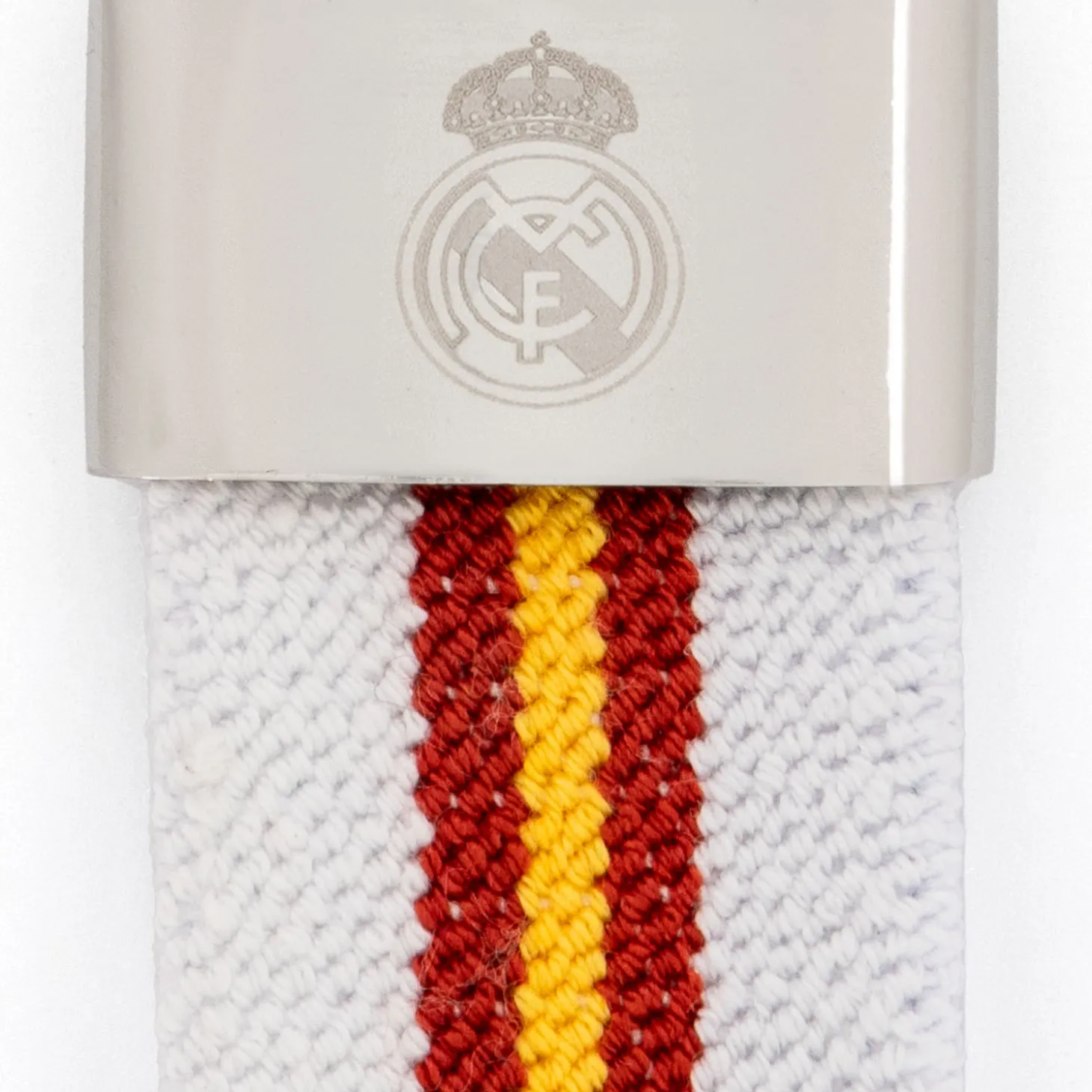 JLK Merchandising, S.L. Keyrings^Spanish Flag Keyring White Real Madrid