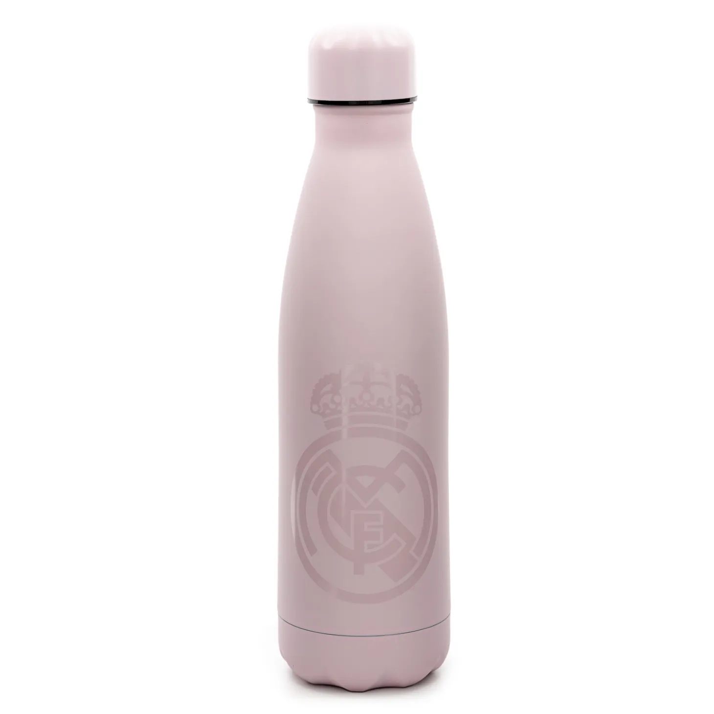 CyP Brands Evolution S.L. Glassware & Cups^Steel 500ml Rubberized Bottle Pink Real Madrid