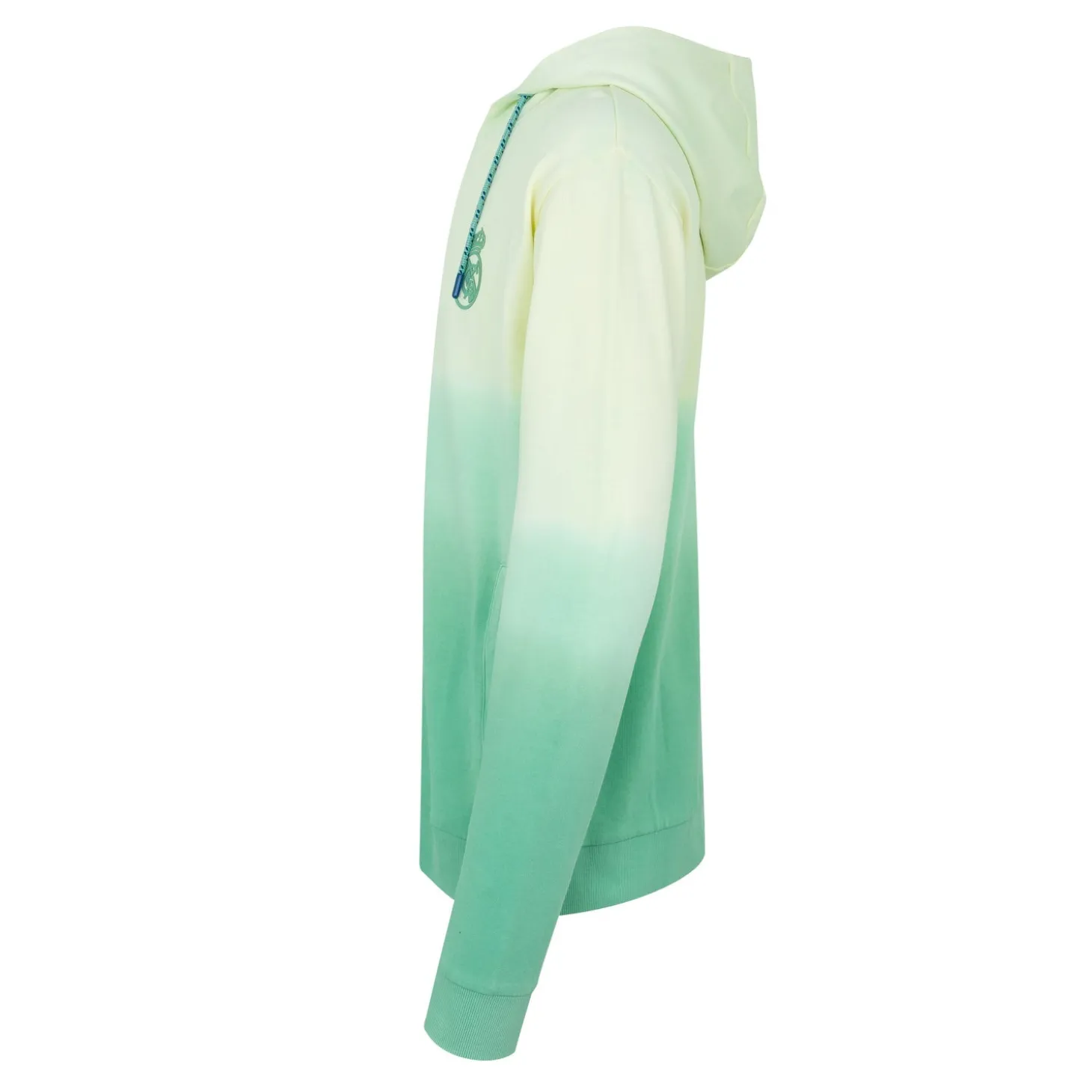 Foundry Sweatshirts^Sunset Festival Mens Dip Dye Zip Hoodie White