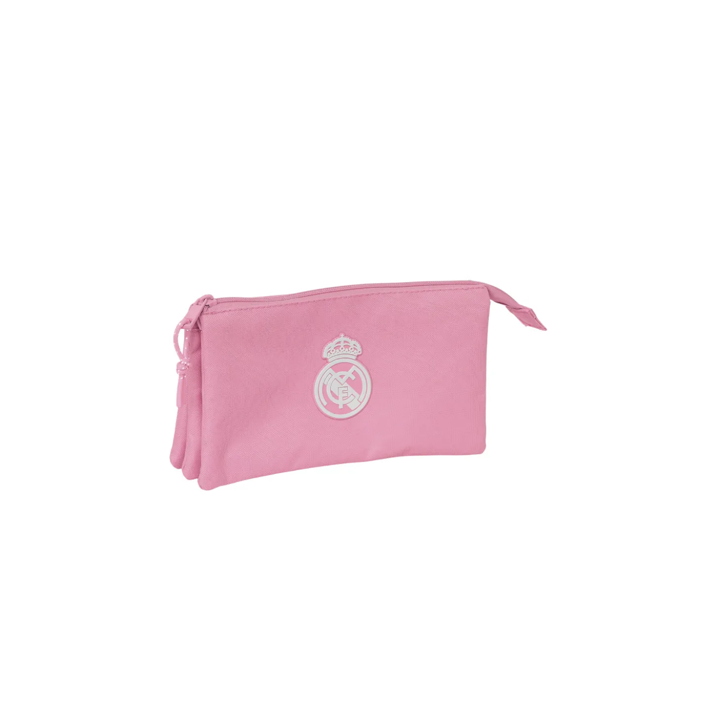 SAFTA S.A. Back To School | Stationery^Triple Pencil Case Pink/White Real Madrid