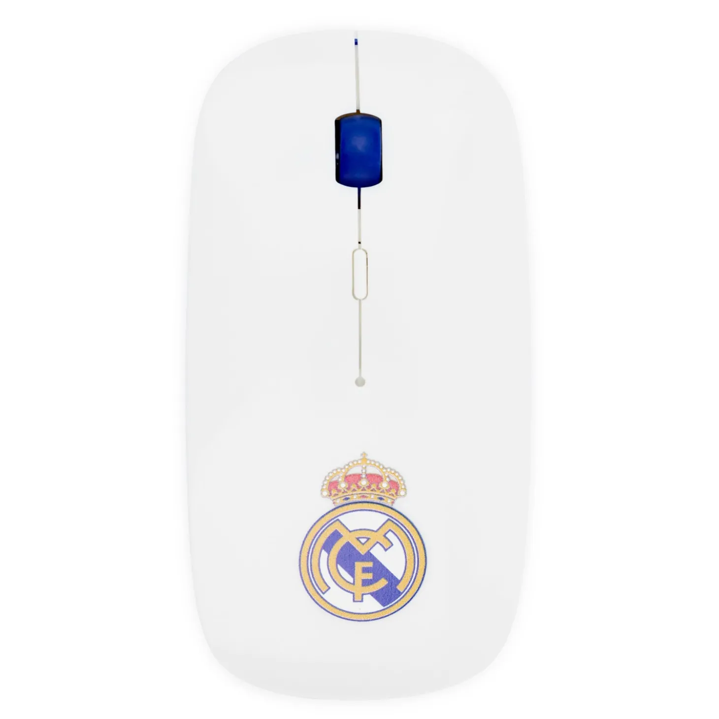 Friendly License S.L. Electronics^Wireless Mouse White Crest Real Madrid