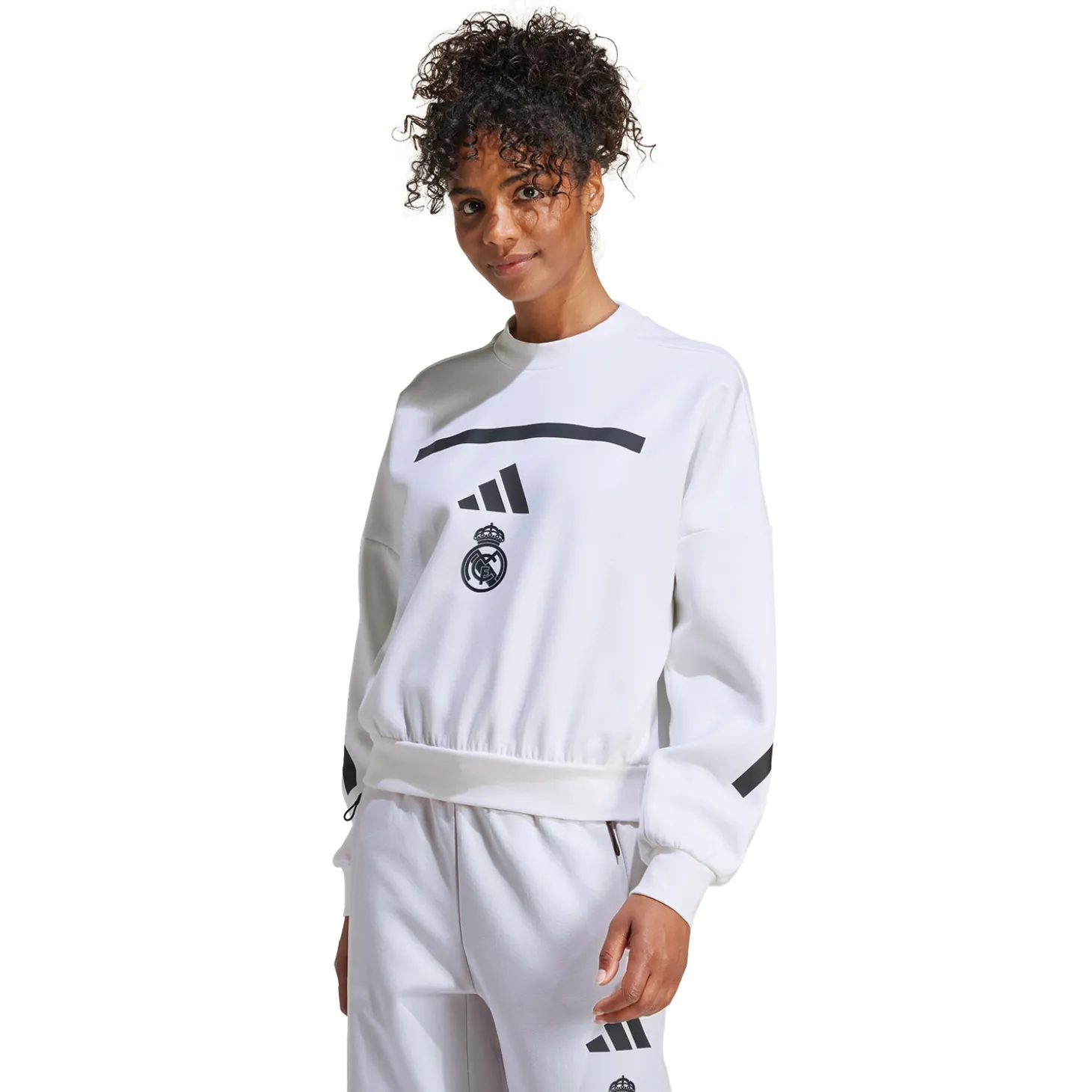 Adidas España, S.A.U Sweatshirts | Tracksuits^Womens adidas Real Urban Sweatshirt White