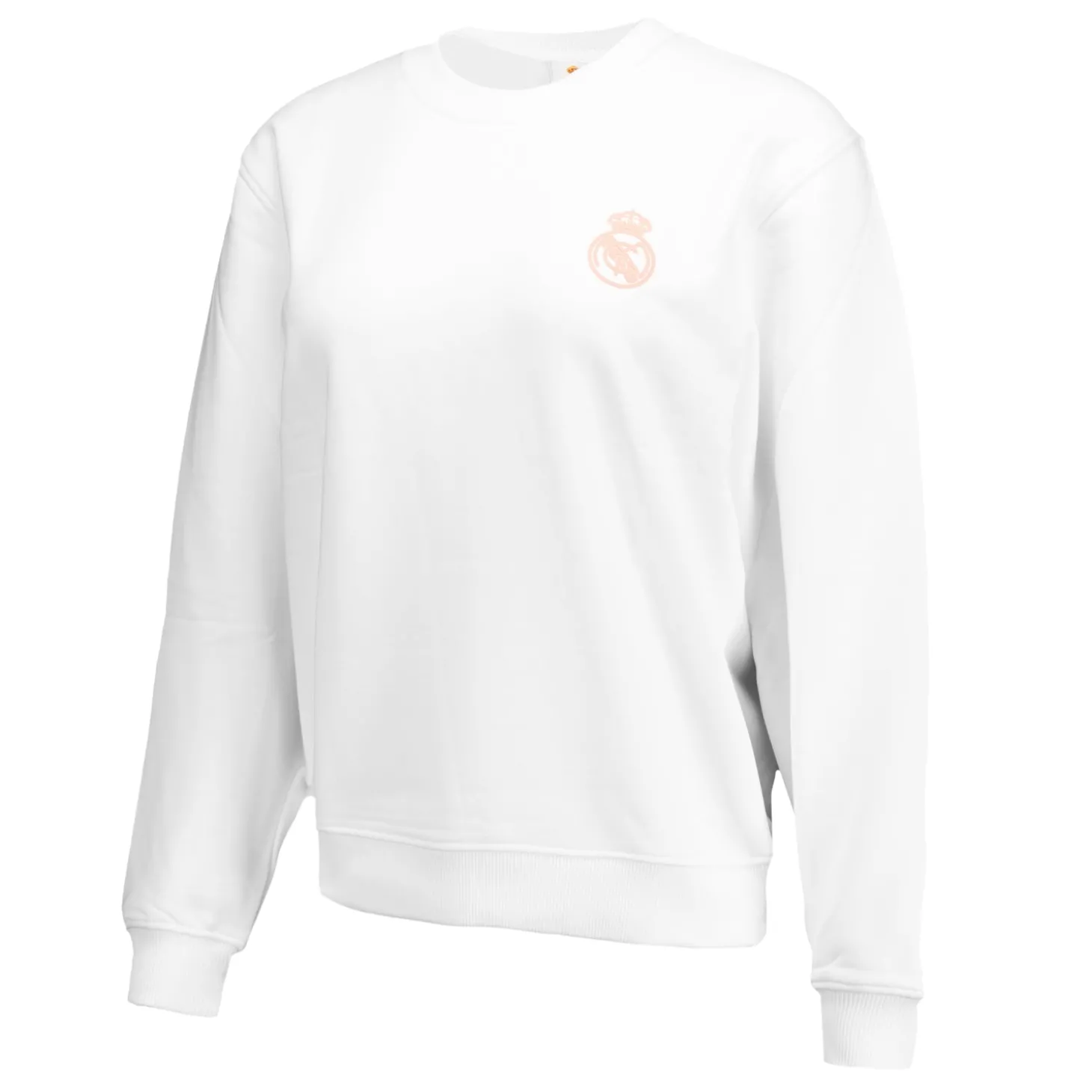 OSDM Sweatshirts^Womens ECO Essentials Real Madrid White Crew Cropped Sweatshirt