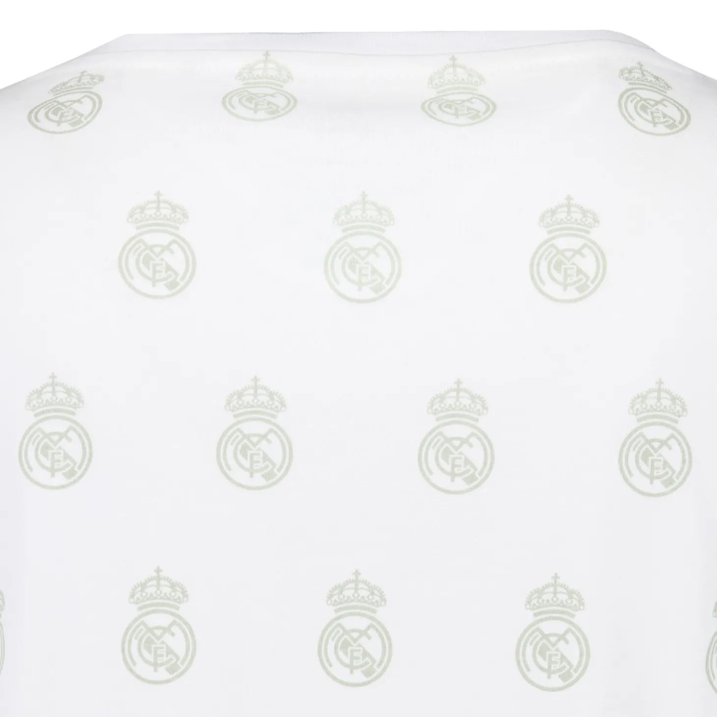 OSDM T-Shirts | Nightwear^Womens Real Madrid White Dreams Pijama Set Printed Crest T-Shirt & Shorts Green