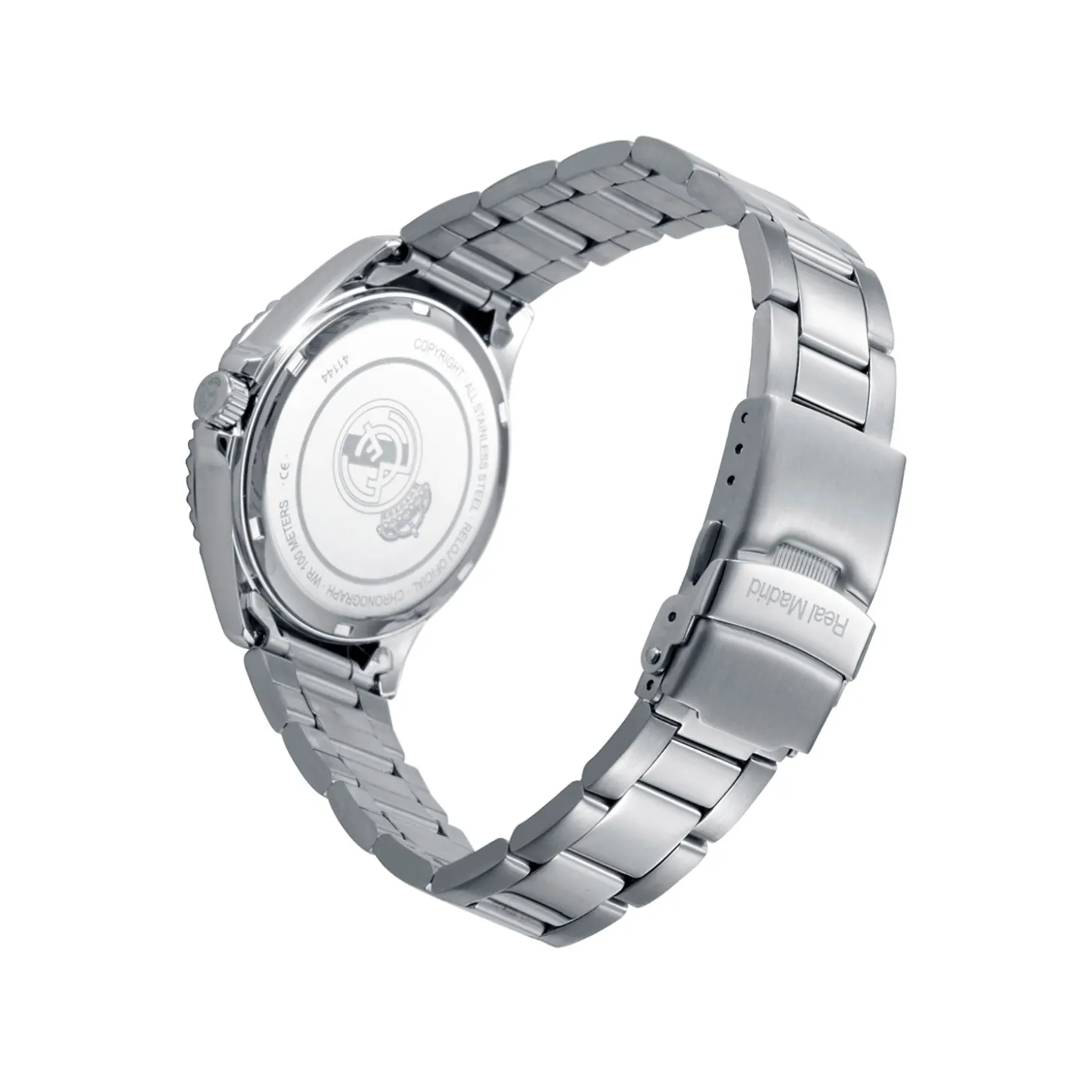 Grupo Munreco Watches | Jewellery^Womens Steel Bracelet Watch Real Madrid