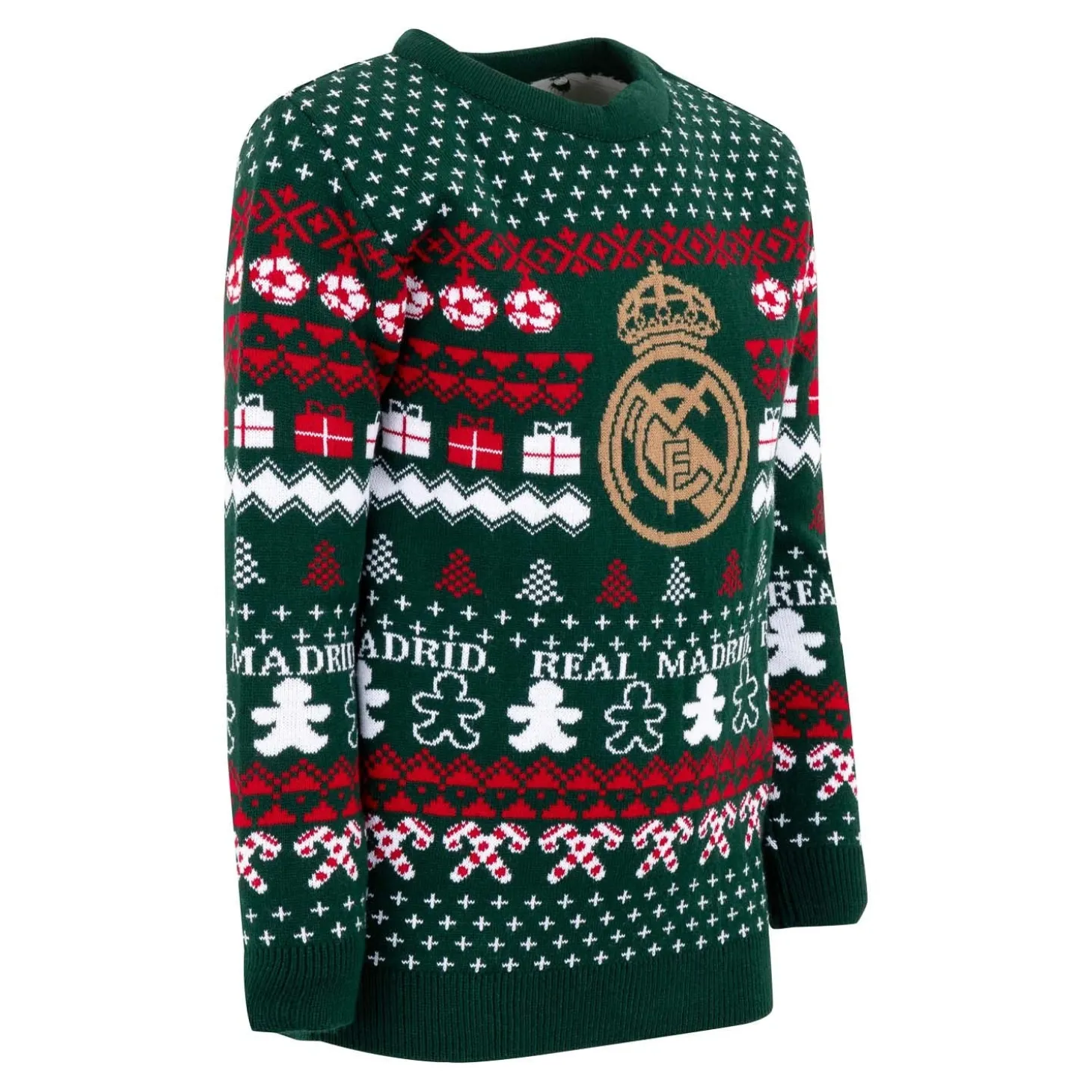 Foundry Sweatshirts^Youth Christmas Sweater Crest Green/Multicolor