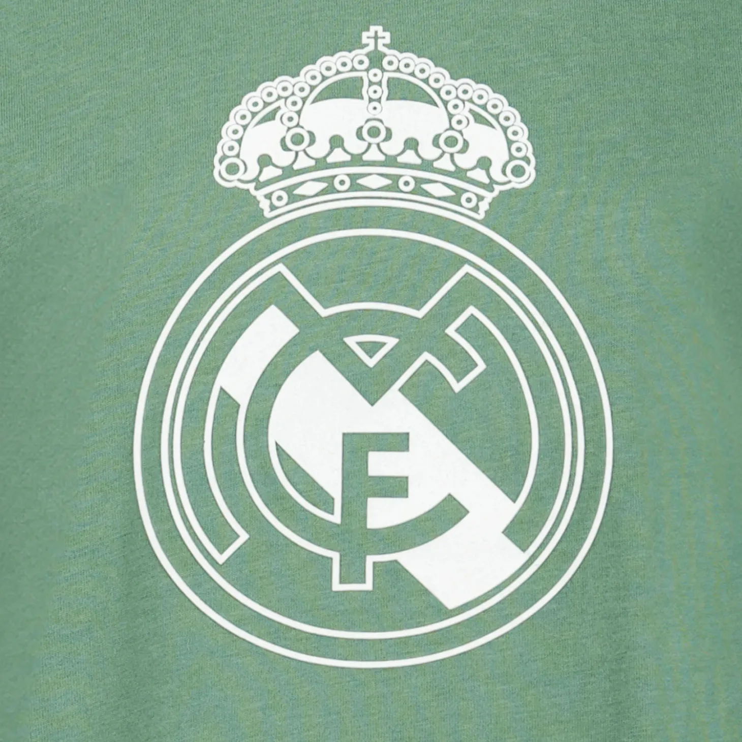 Sport Design Sweden AB T-Shirts^Youth Color Crest T-Shirt Dark Green Real Madrid