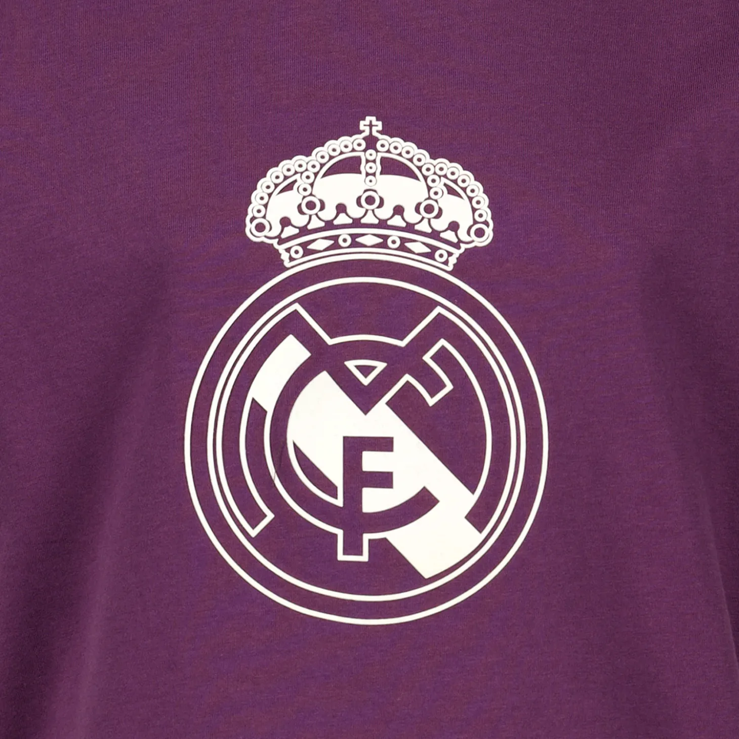 youth_color_crest_tshirt_purple_real_madrid_3.webp Sport Design Sweden AB T-Shirts^Youth Color Crest T-Shirt Purple Real Madrid