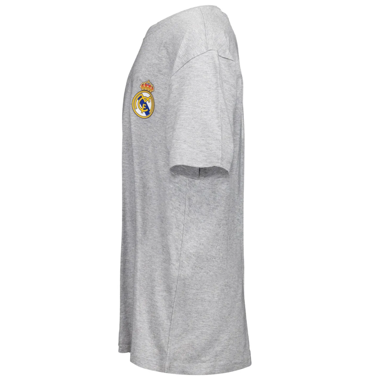 OSDM T-Shirts^Youth ECO Essentials Real Madrid Color Crest T-Shirt Light Grey