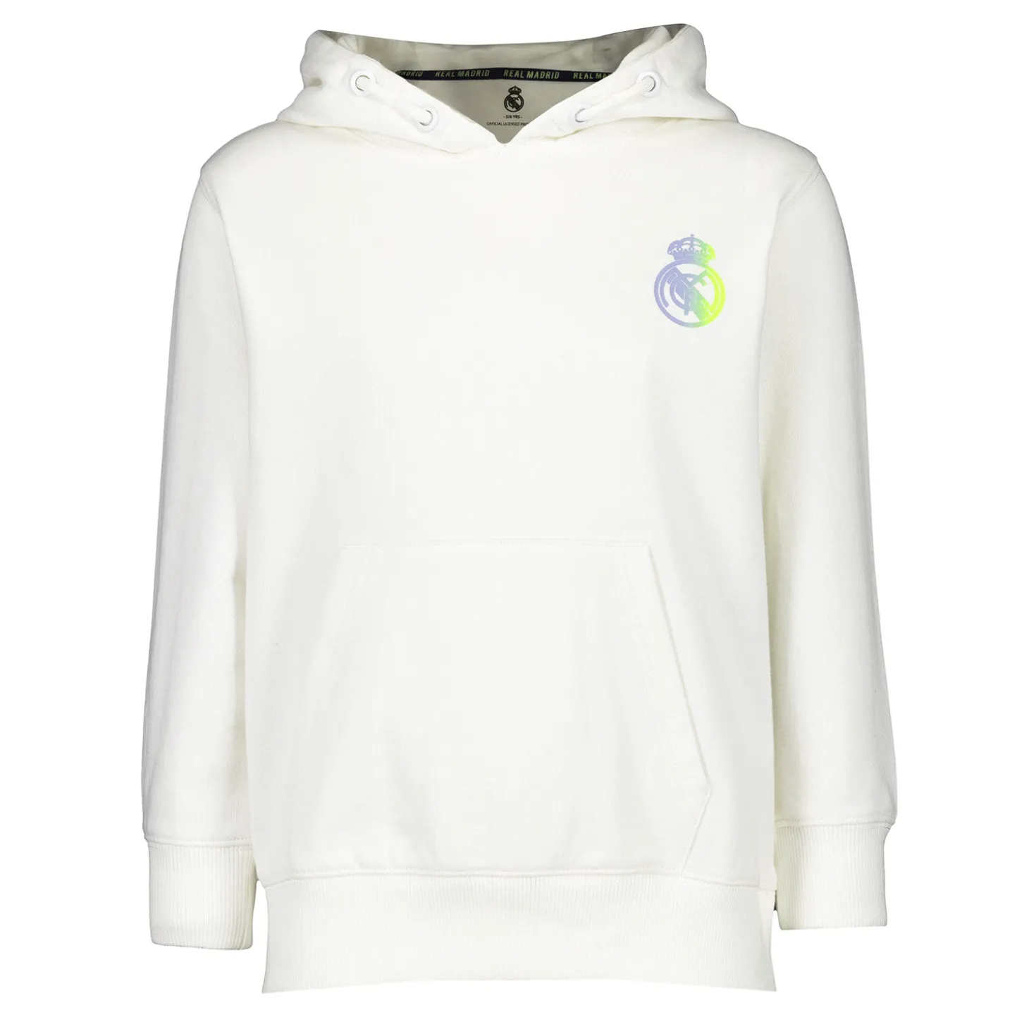 ITEX Sweatshirts^Youth Hoodie Fan Kids Real Madrid Back Print White Real Madrid