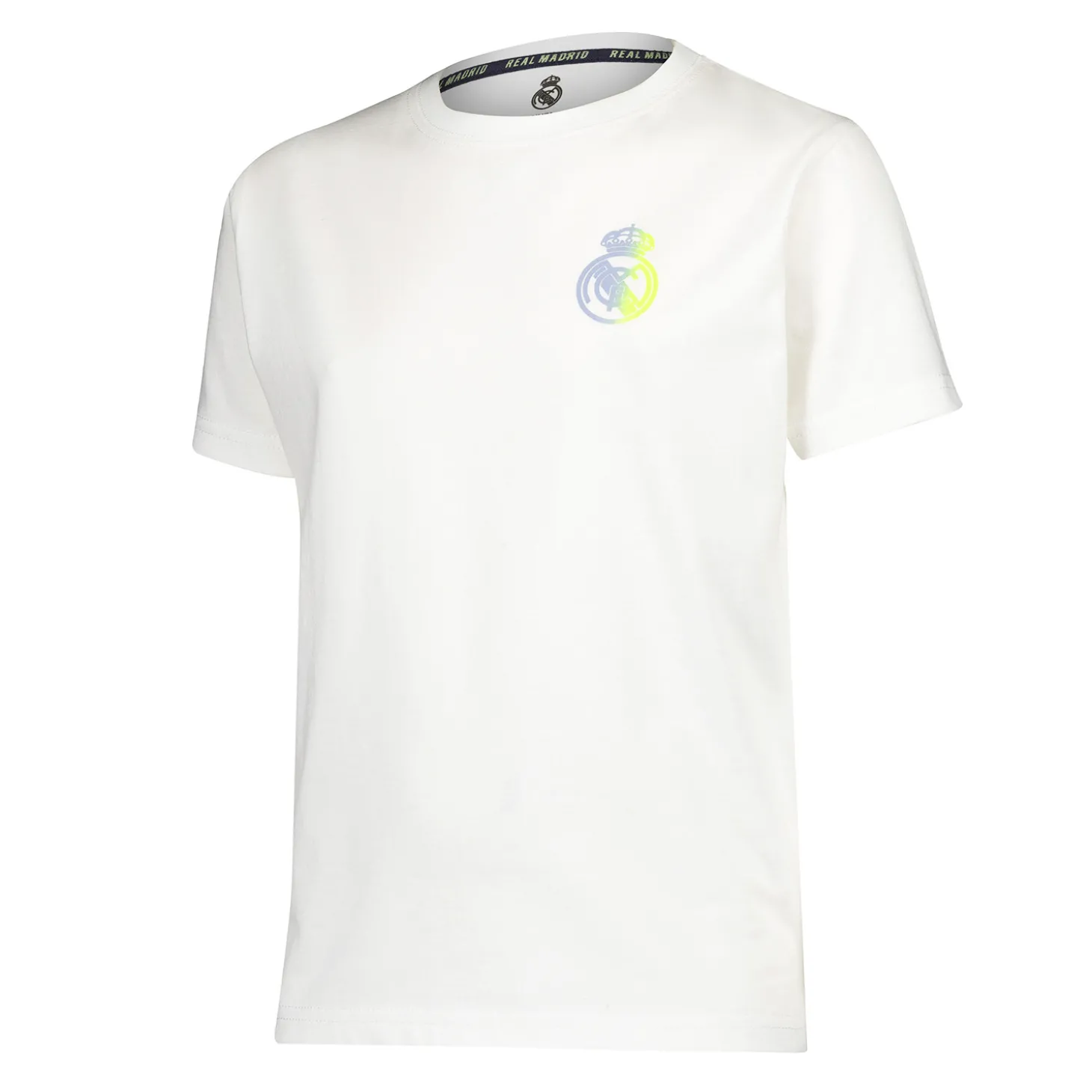 ITEX Sweatshirts^Youth T-Shirt Fan Kids Real Madrid Back Print White Real Madrid