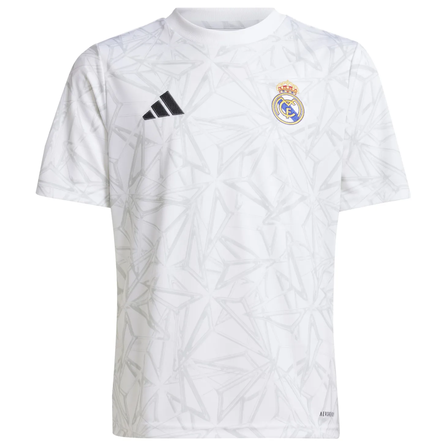 Adidas España, S.A.U T-Shirts^Youth Warm Up Shirt 24/25 White